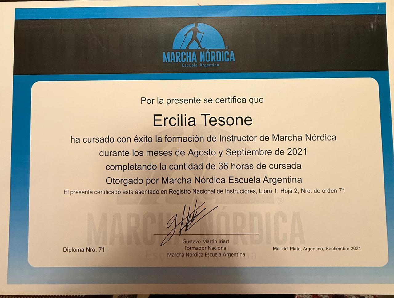 Título y capacitación 2